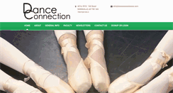 Desktop Screenshot of danceconnectioninc.com